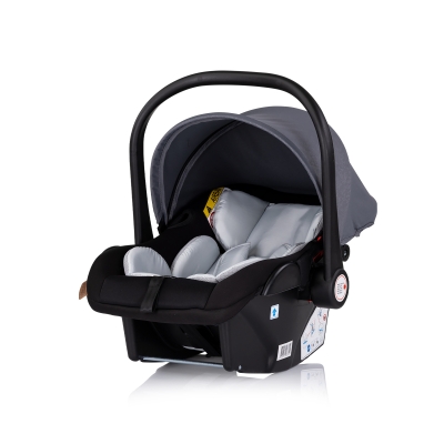 Столче за кола Chipolino - Аморе, i-Size, 40-87 cm, Сиво