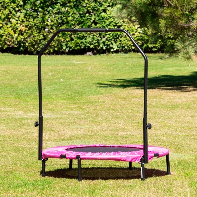 Детски батут Chipolino - Fit, Розов, 94 сm
