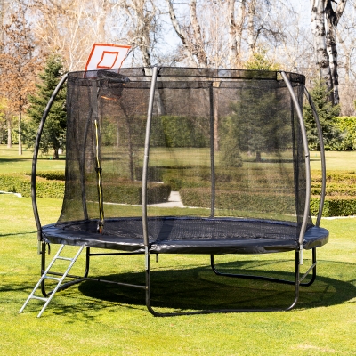 Голям батут Chipolino - Basketball, Със стълба, 305 сm