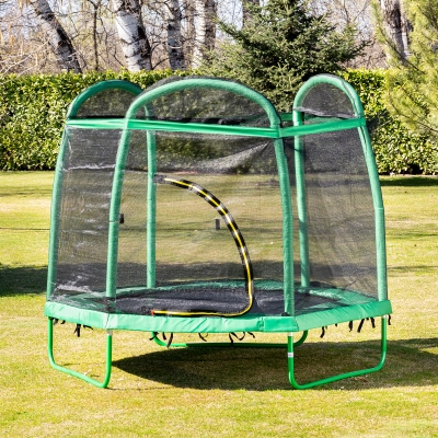 Голям батут Chipolino - Party, 215 cm, Зелен