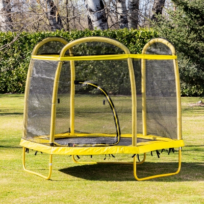 Голям батут Chipolino - Party, 215 cm, Жълт