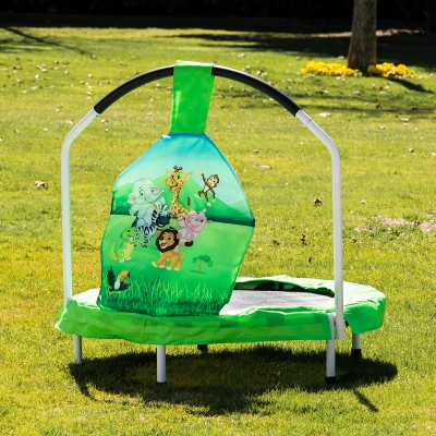 Мини батут Chipolino - 91 cm, Зелен
