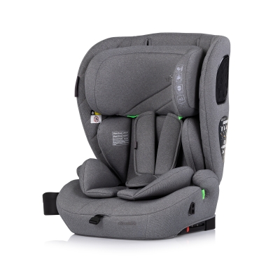 Столче за кола Chipolino - Tycoon Iso, i-Size, IsoFix, 76-150 cm, Сиво