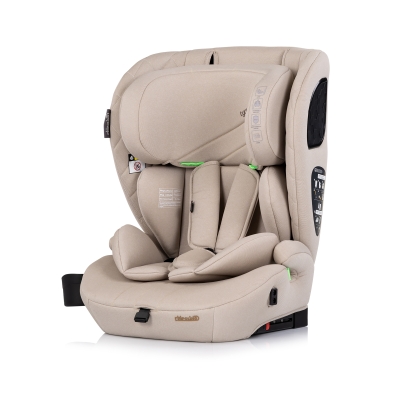 Столче за кола Chipolino - Tycoon Iso, i-Size, IsoFix, 76-150 cm, Тирамису