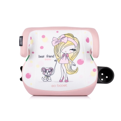 Седалка за кола Chipolino - Go Boost, 125-150 cm, Момиче