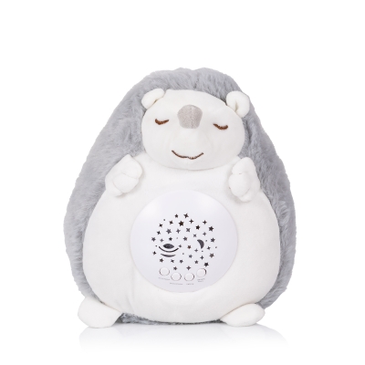 Музикална плюшена играчка с проектор Chipolino - Малък таралеж