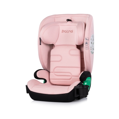 Столче за кола Chipolino - Patrol, i-Size, IsoFix, 100-150 cm, Пудра