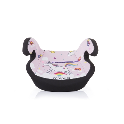 Седалка за кола Chipolino - Компас, Isofix, 125-150 сm, Еднорог