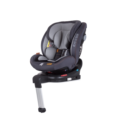 Стoл за кола Chipolino - Лего, Isofix, 360°, 40-150 cm, Платина
