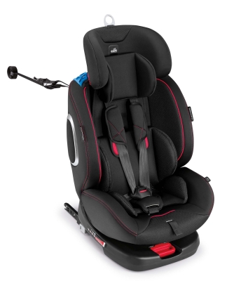 Столче за кола Cam - Panoramic Evo, Isofix, 40-150 сm, Черно