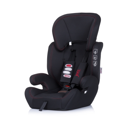 Столче за кола Chipolino - Джет, 76-150 сm, Черно