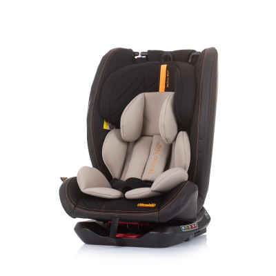 Столче за кола Chipolino - Техно, Isofix, 360°, 40-150 сm, Пясък