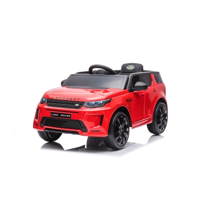 Акумулаторен джип Chipolino - С дистанционно управление, Land Rover Discovery, Червен