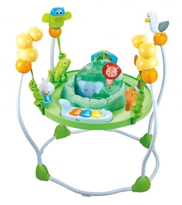 Детски активен център Chipolino - Jump & Play, зелен