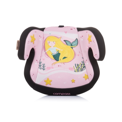 Седалка за кола Chipolino - Компас, Isofix, 125-150 сm, Русалка