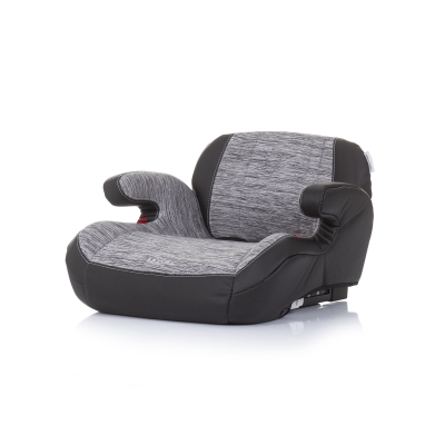Седалка за кола Chipolino - Троно, Isofix, 125-150 сm, Сив меланж
