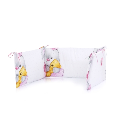 Обиколник за легло Chipolino - 30 x 180 сm, Зайче балеринка