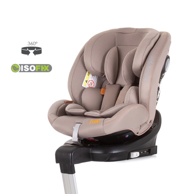 Стoлче за кола Chipolino - Лего, Isofix, 360°, 40-150 cm, Пясък