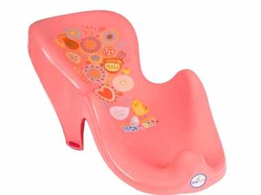 Подложка за къпане Tega Baby - Анита, Фолк, Праскова