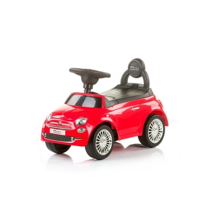 Кола за яздене Chipolino - Фиат 500, червена