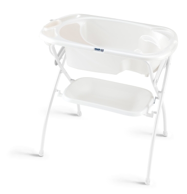 Бебешка вана със стойка Cam - Kit Bagno, Бяла