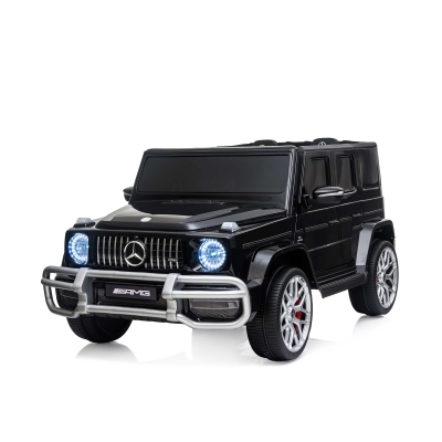 Двуместен акумулаторен джип Chipolino - Mercedes, Черен