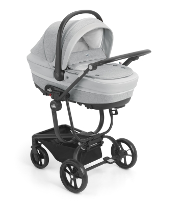 Детска количка 3 в 1 Chipolino - Cam, Taski Fashion, Сива