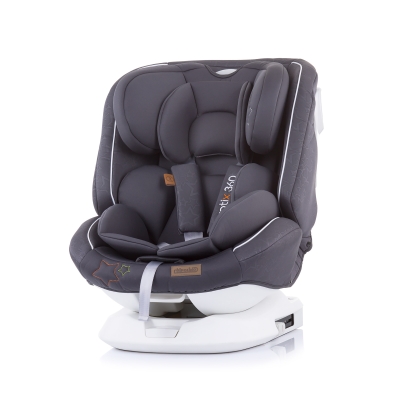 Столче за кола Chipolino - Ротикс, Isofix, 360°, 40-150 сm, Mъгла