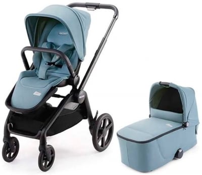 Комбинирана количка 2 в 1 Recaro - Duo Celona Prime, Frozen Blue