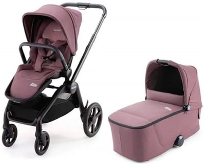 Комбинирана количка 2 в 1 Recaro - Duo Celona Prime, Pale Rose