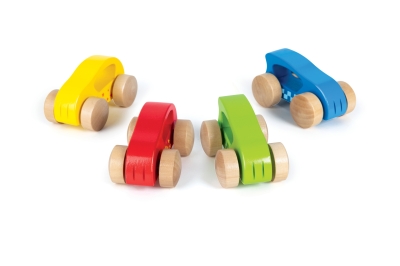 Дървена играчка Hape - Количка, асортимент