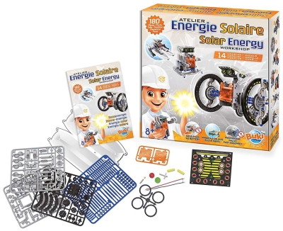 Комплект за експерименти 14 в 1 Buki France - Слънчева енергия