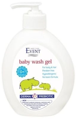 Измивен гел за коса и тяло Event, 400 ml