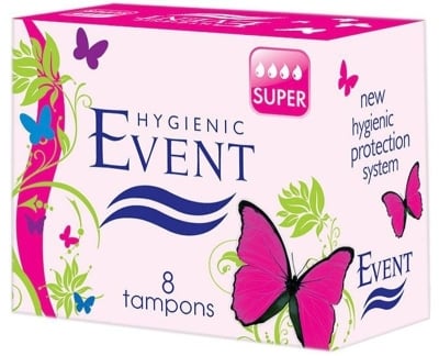 Тампони Event - Super, 8 броя