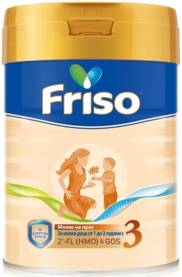 Friso 3 Мляко за малки деца от 12 до 36 месеца, 400 g