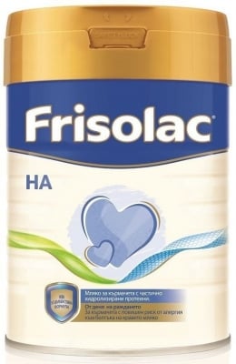 Frisolac HA Хипоалергенно мляко за кърмачета, 400 g