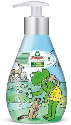 Сапун за деца с помпа Frosch, 300 ml 