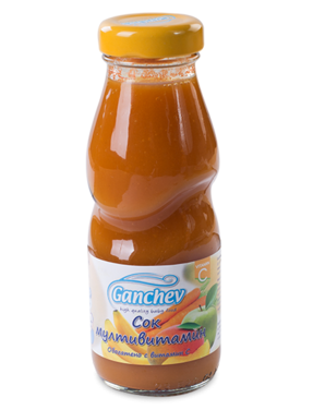 Сок Ganchev - Мултивитамин, 250 ml