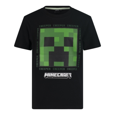 Тениска Minecraft - Creeper, Black