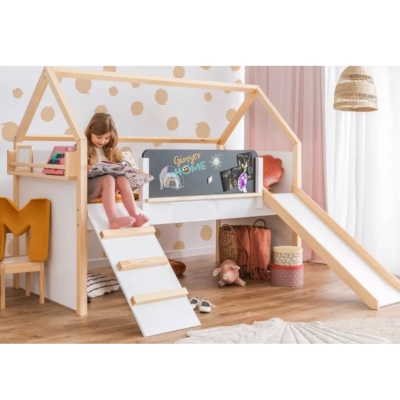 Детско двуетажно легло къщичка Ginger Home, Монтесори