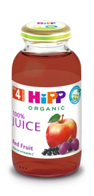 Био плодов сок Hipp - Червени плодове, 200 ml
