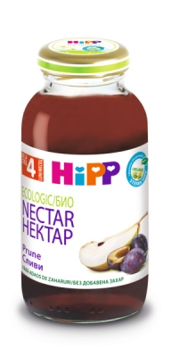 Био нектар Hipp - Сливи, 200 ml