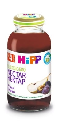 Био нектар Hipp - Сливи, 200 ml