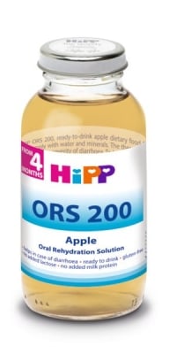 Диетична напитка ORS 200 Hipp - Ябълка, 200 ml