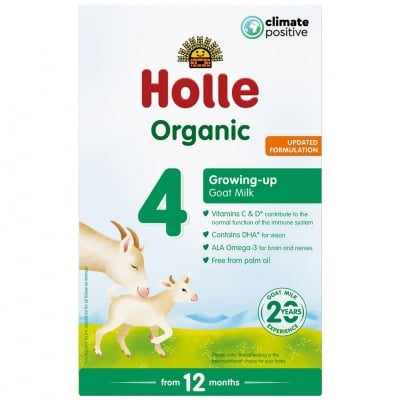 Био козе мляко за подрастващи Holle Organic 4, 400 g