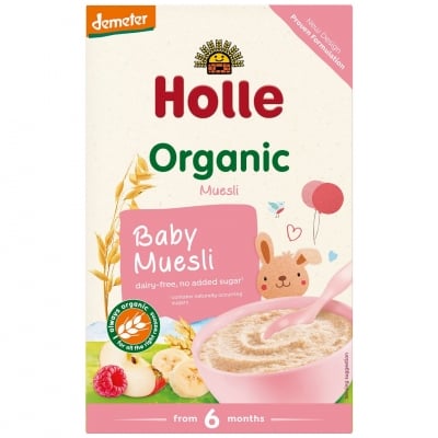 Био безмлечна каша Holle - Мюсли, 250 g