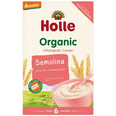 Био безмлечна каша Holle - Грис, 250 g