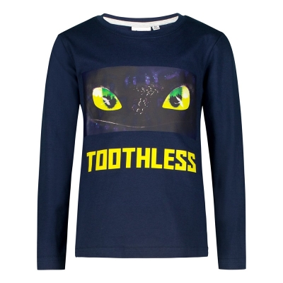 Блуза Как да си дресираш дракон - Синя