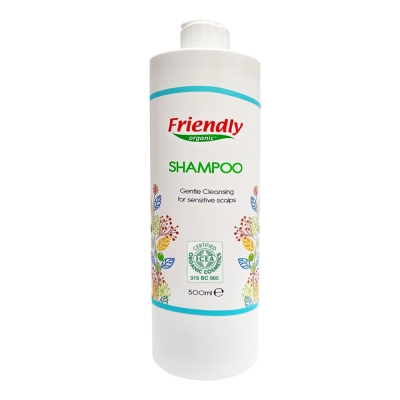 Шампоан за възрастни с органичен овес Friendly Organic - 500 ml