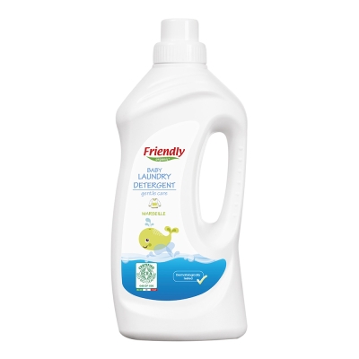 Бебешки препарат за пране Friendly Organic - Марсилия, 1 l